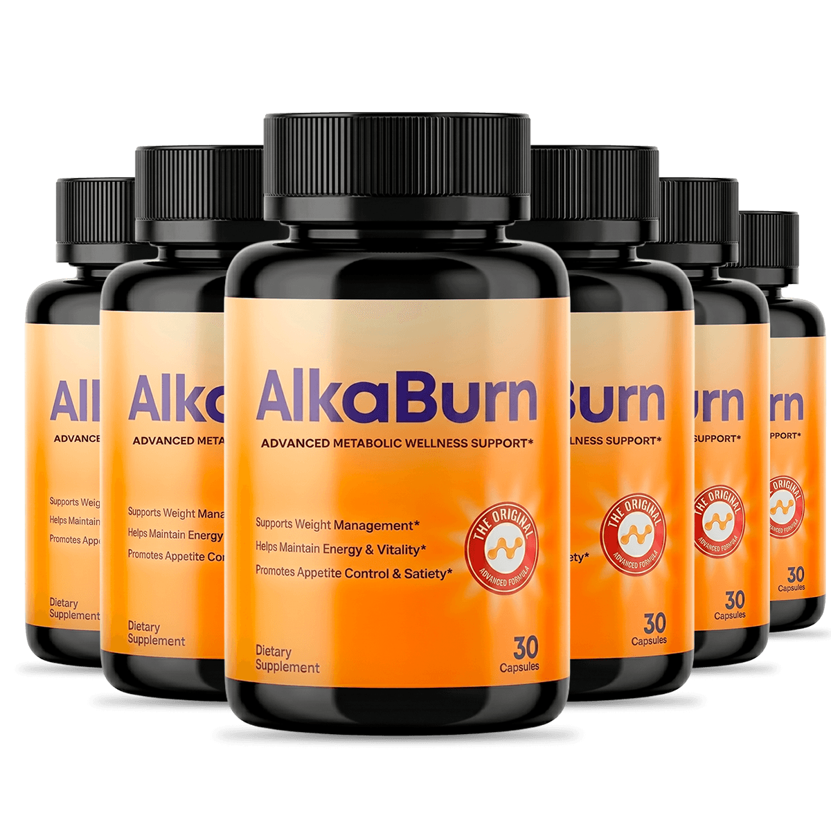 AlkaBurn 6-bottle kit